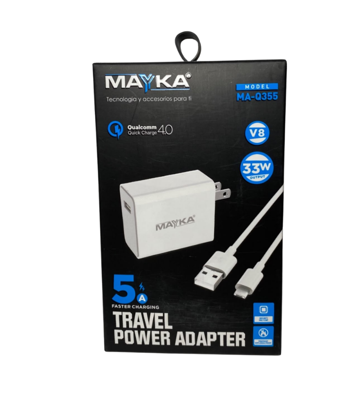 Cargador Mayka 33w V8