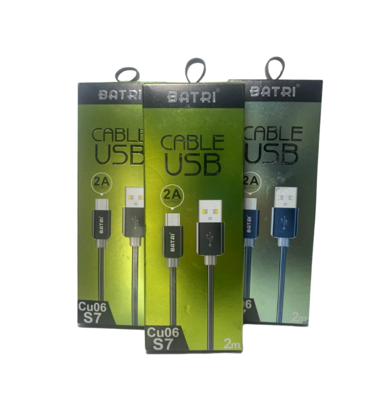 Batri Cable V8 S7 (2A)